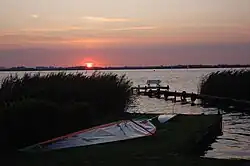 Abendstimmung am Kleinen Meer