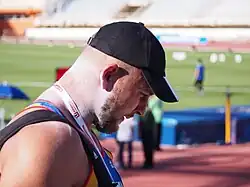 Andrei Gag scheiterte mit 19,18 m in der Qualifikation