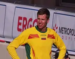 Raivydas Stanys gelang kein gültiger Sprung in diesem Finale