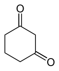 Strukturformel von 1,3-Cyclohexandion