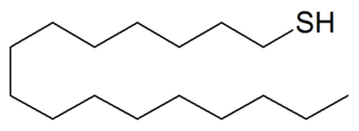 Strukturformel von 1-Hexadecanthiol