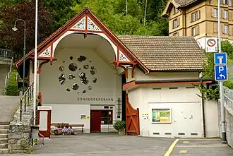 Gebäude der Talstation in Kriens (2010)