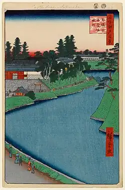 19. Benkei-Graben und Kōjimachi in Soto-Sakurada
