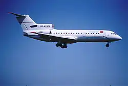 Yak-42 der Ada Air Albania