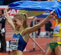 Vizeweltmeisterin Julija Lewtschenko