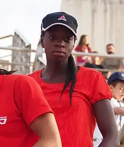 Die Olympianeunte Susana Costa