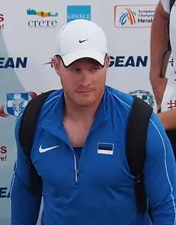 Tanel Laanmäe – mit 71,87 m in der Qualifikation ausgeschieden