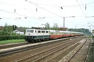 TEE-Wagen im TEE Mediolanum 1977