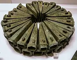 Hortfund von Quélenesse in Cléguérec gefunden 1970 – im Museum von Carnac