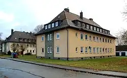 Ehemalige Kasernengebäude in der Richthofenstraße