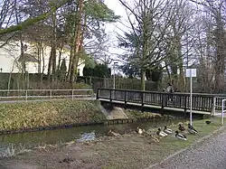 Kleine Wümme hinter der Horner Kirche