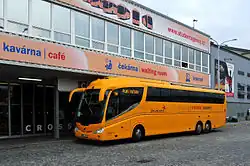 Bus der Student Agency in Prag Florenc.