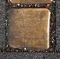 Stolperstein für Bernhard Elbert (Bachemer Straße 10)