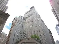 Vertikale Fassadenansicht