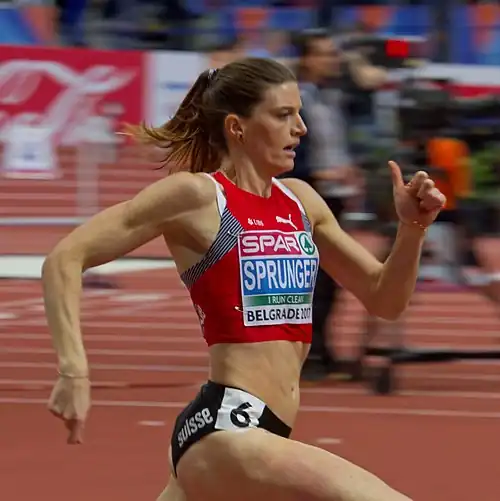 Trotz eines dritten Platzes im zweiten Halbfinale reichte es für Léa Sprunger nicht ganz zum Finale