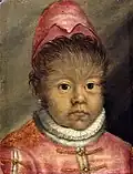 Henry, der älteste Sohn von Pedro Gonsalvus