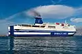 Das Schiff als Euroferry Brindisi, vor dem zweiten Umbau
