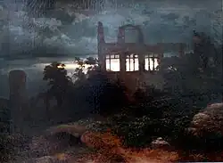 Landschaft mit Burgruine, 1847, Alte Nationalgalerie, Berlin