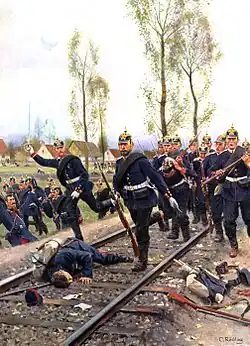 Preußen bei Le Bourget.