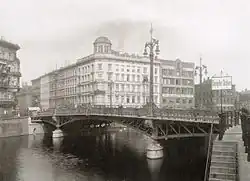 Ansicht der Brücke kurz nach Eröffnung, 1897