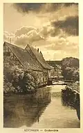 Leinekanal und Stockleffmühle (um 1910)
