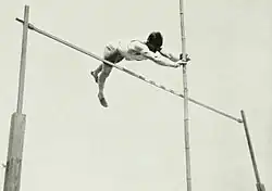 Bertil Uggla, einer von drei Bronzemedaillengewinnern