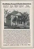Werbeanzeige der Fa. Bernard Stadler von Januar 1914