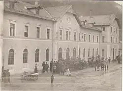 Bahnhof Immenstadt, 1917