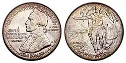 Hawaii Sesquicentennial Half Dollar, Silbermünze, 1928