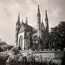 Wallfahrtskirche St Apollinaris am 14. August 1957