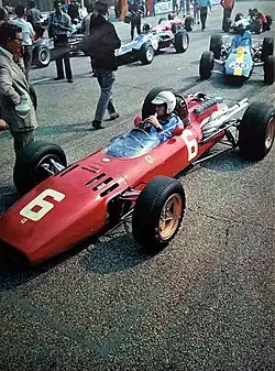 1966: Ludovico Scarfiottis Ferrari 312 F1 in Monza