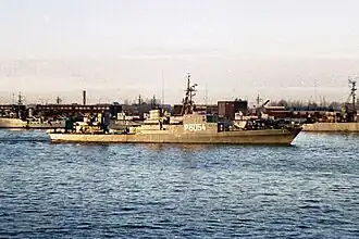 Deutsches U-Jagd-Boot Najade der Thetis-Klasse, 1974