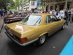 450 SLC (1977), Heckansicht