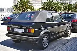 1986 Volkswagen Golf Cabriolet