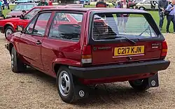 VW Polo C Formel E, Heckansicht