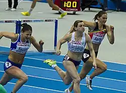 Lucie Škrobáková Rang vier in 12,92 s