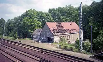 Bahnhof Falkenhagen (Mai 1999)