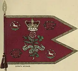 King’s Guidon der 19th Light Dragoons