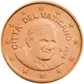 1 Cent Vatikan 3. Serie