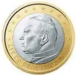 1 Euro Vatikan 1. Serie