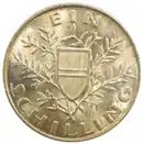 1 Schilling 1925 Vorderseite
