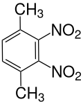2,3-Dinitro-p-xylol Strukturformel