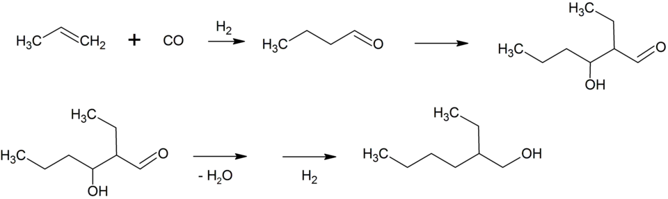 Aldolkondensation zum 2-Ethyl-3-hydroxyhexanal