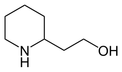 Strukturformel von 2-Piperidinethanol