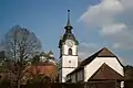 Kirche und Schloss