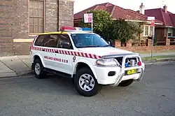 Mitsubishi Challenger als Ambulanz
