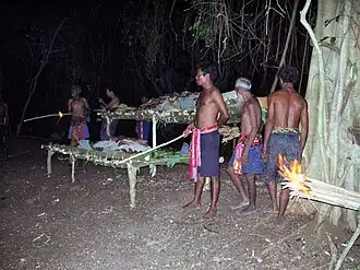 Die Nachtwache bei den Opfergaben