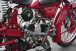 Fußschalthebel rechts: Moto Guzzi P.E.