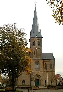 Die St.-Johannes-Baptist-Kirche in Schwaney