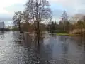 Örtzepark in Hermannsburg, regelmäßig im Frühjahr trat die Örtze über die Ufer